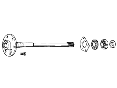 Jeep Comanche Axle Shaft - 83502882