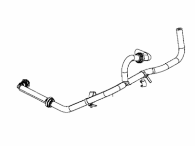 Ram 1500 Brake Line - 4581996AC