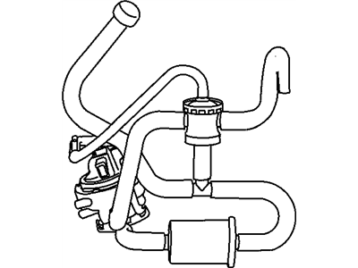 Chrysler 4306994 TEE Hose .25x.25x.25