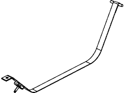 Dodge 5105548AD STRAP Fuel Tank