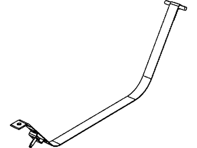 Dodge 5105549AC STRAP Fuel Tank