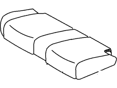 Jeep 1CC601DVAA COVER Rear Seat Cushion