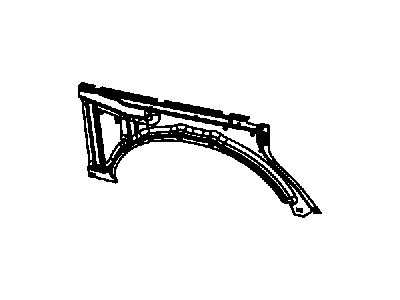 Jeep 55395775AF PANEL Quarter Inner
