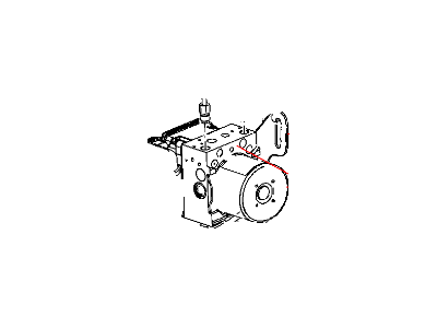 Jeep 68004830AA MODULE Anti-lock Brakes