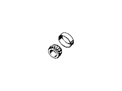 Jeep 5252507 BEARING PACKAGE, Pinion Inner