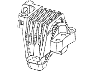 2017 Chrysler 200 Engine Mount - 68245567AA