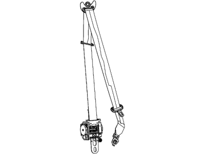 2019 Chrysler 300 Seat Belt - 1HZ07LC5AH