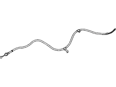 1998 Chrysler Sebring Parking Brake Cable - MR128339