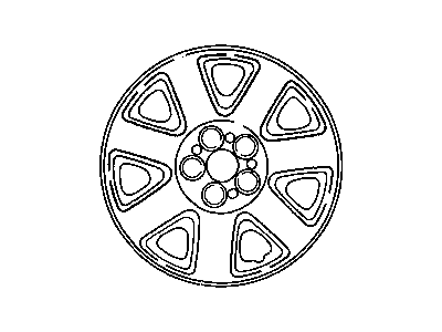 Chrysler RA42PAKAD COVER Wheel