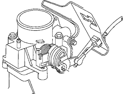 Dodge 5277818 CABLE Throttle Valve