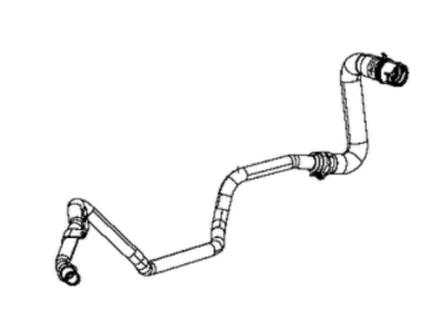 Jeep 68282496AF HOSE Radiator Inlet