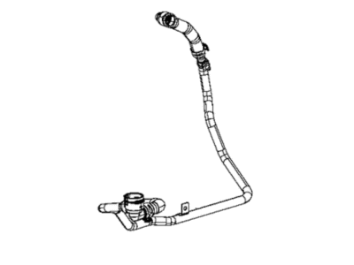 Jeep 68299339AF HOSE Radiator Outlet