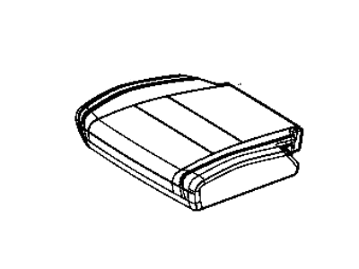 Dodge 6QU26HL1AB COVER Rear Seat Cushion 3rd Row