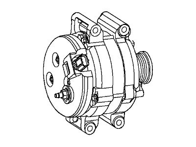 2018 Jeep Grand Cherokee Alternator - 4801835AC
