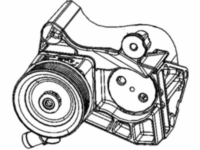 Ram ProMaster 2500 Power Steering Pump - 68192878AA
