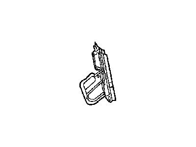 Chrysler 4806050AB SHIELD Side Radiator Cooling