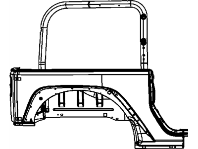Jeep 4589898AB PANEL Wheelhouse Also Included In Item#1