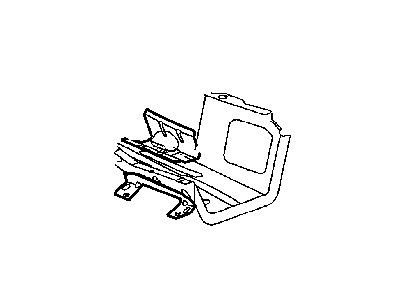 Ram 55275786AB SUPPORT Steering Column Serviced With Item#2 Also