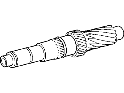 Jeep 5159162AA COUNTERSHAFT Countershaft Assebly Includes All Parts in this Illustration