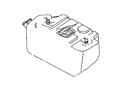 Jeep 52100484AD TANK Fuel