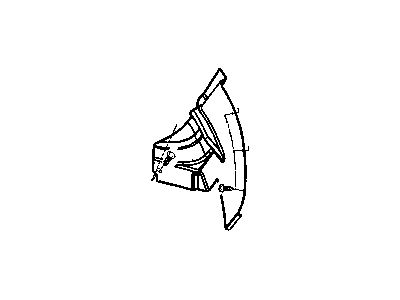 Chrysler 4724717AB Shield - Splash