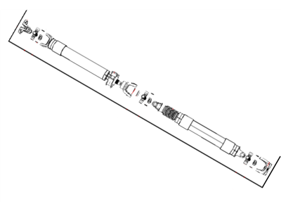 Ram 4500 Drive Shaft - 5146815AA