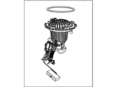 Dodge Challenger Fuel Level Sensor - 68258756AA