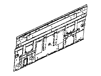 Ram 55112094AB REINFORCEMENT Cab Back