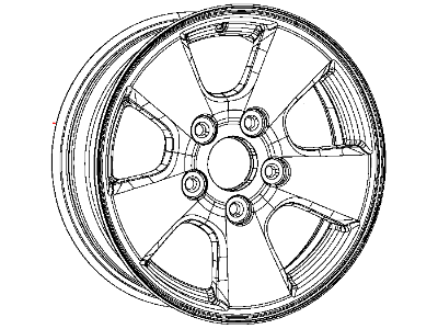 Ram 4755161AA WHEEL Spare