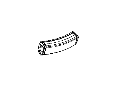 2009 Dodge Grand Caravan Door Handle - 1JF05XDVAA