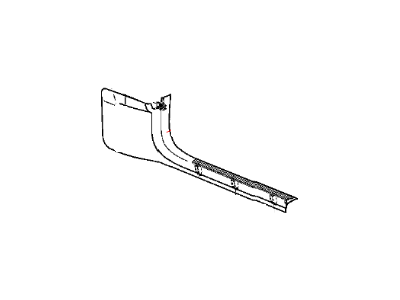 Chrysler 1KL43HL1AA PANEL Cowl Side Trim