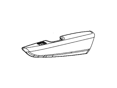 Jeep 6CW40DX9AA ARMREST Rear Door Trim