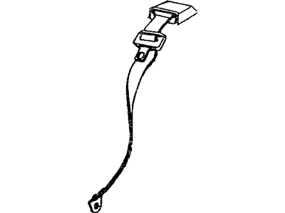 Dodge HR95PF6 SEAT BELT, Outer