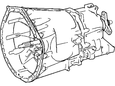 Chrysler 5096909AB TRANSMISSION 6 speed
