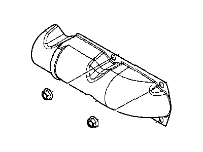 Dodge 5086931AA SHIELD Heat