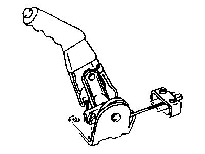 Dodge SM741X9AA LEVER Parking Brake