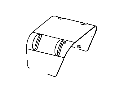 Dodge 52113724AB COVER Vapor Canister