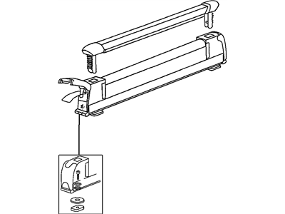 Jeep 82207308 CARRIER KIT Ski/Snowboard