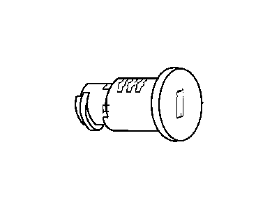 Dodge 4746676 CYLINDER LOCK PACKAGE Glove Box