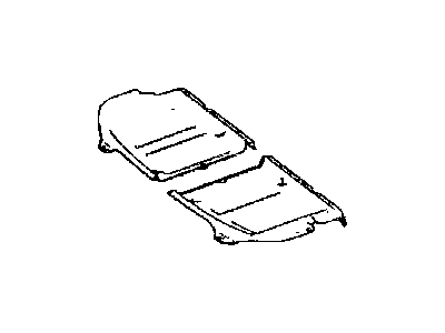 Dodge 1JF80AA7AA BELLY PAN Front