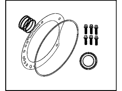 Ram 68014103AA SEAL AND GASKET PACKAGE Transmission Oil Pump