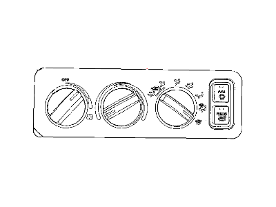 Chrysler Concorde A/C Switch - 4757032