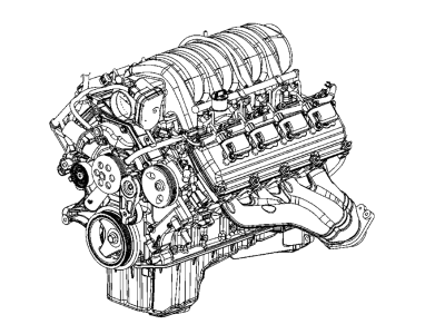 Dodge 68293008AA ENGINE Long Block SERVICE WARNING: If The Original Engine Has Experienced A Catastrophic Failure - Including Piston, Cylinder Bore, Valve, or Valve Seat Failure - The Intake Manifold Must Be Replaced With A New Manifold.