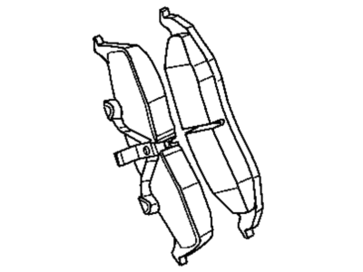 1998 Dodge Intrepid Brake Pad - BHKH5654