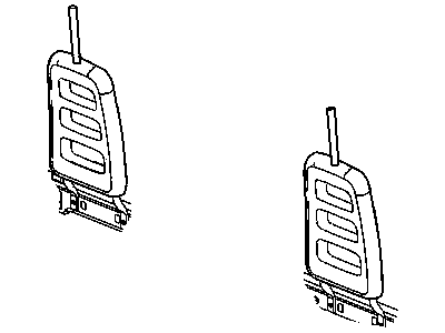 Ram 5JP991J3AB HEADREST Rear