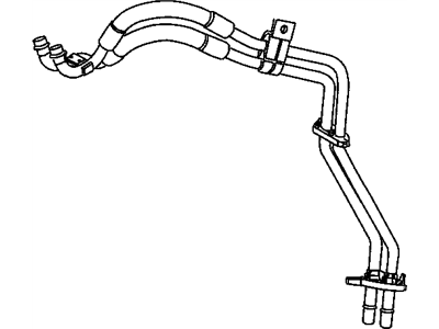 Dodge 5183149AA TUBE Heater Core