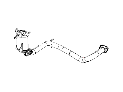 Jeep 68058529AA CONVERTER Exhaust Catalytic