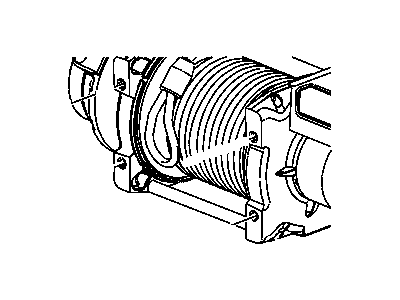 Dodge 5161031AA MOTOR Winch