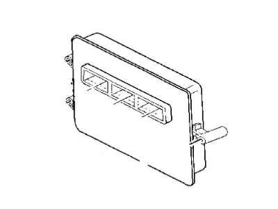 2000 Dodge Ram 2500 Engine Control Module - R6040417AC