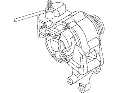 Jeep 56005686 ALTERNATOR, (Generator)